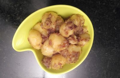 Madurai Kitchen Baby Potato Masala Fry